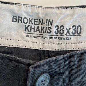 Mens old navy khakis
